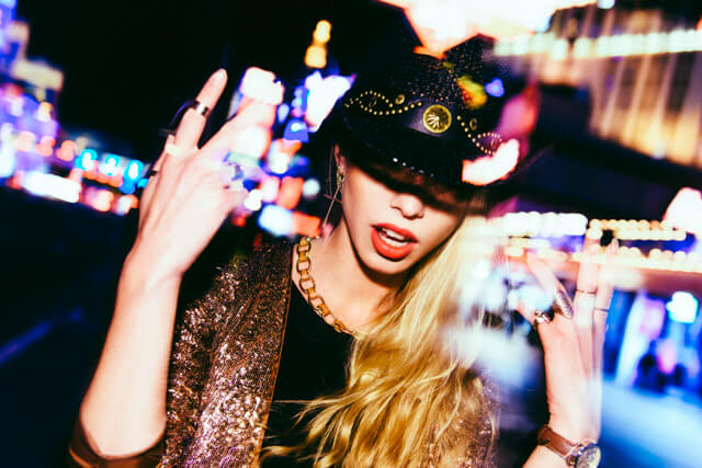 Fashionshooting in Las Vegas mit Fotomodell Deborah Frey