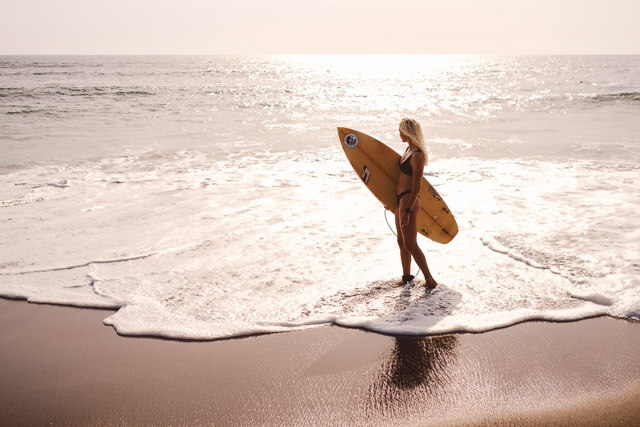 Surf Girl Nanna in Bali